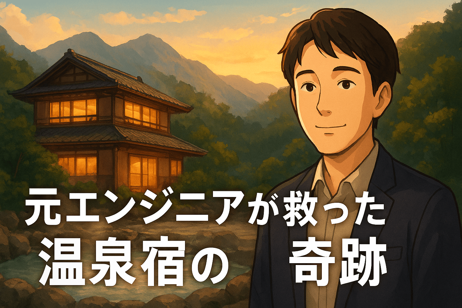 元エンジニアが救った温泉宿の奇跡